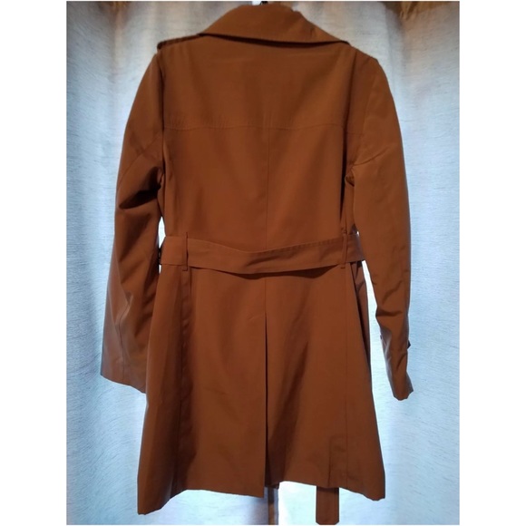 Beige Belted Trench Jacket - Picture 2 of 2